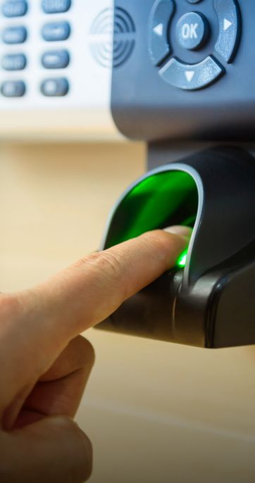 access control biometric scanner